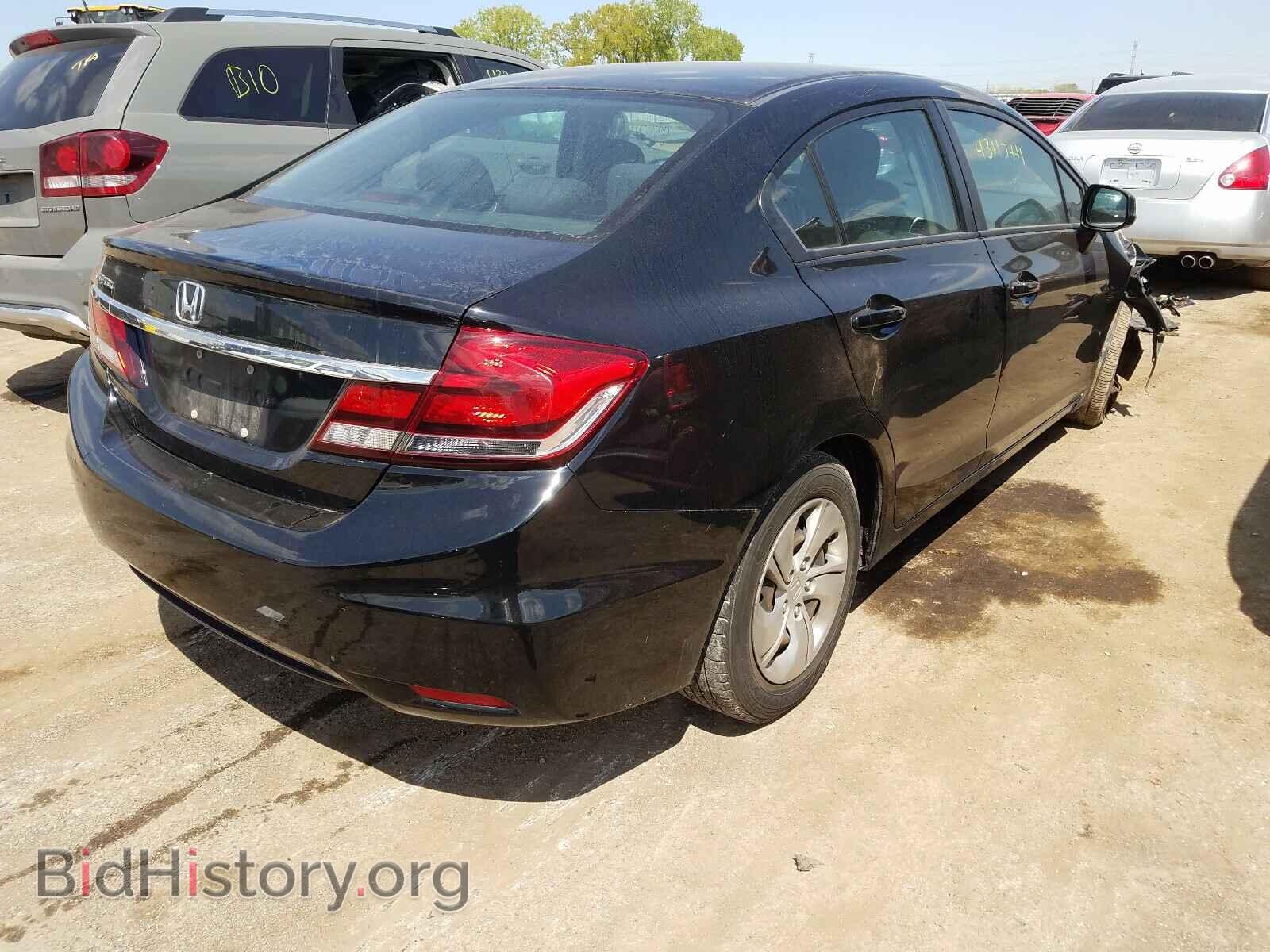 2013 HONDA CIVIC - VIN: 2HGFB2F50DH569582 - Фото 4