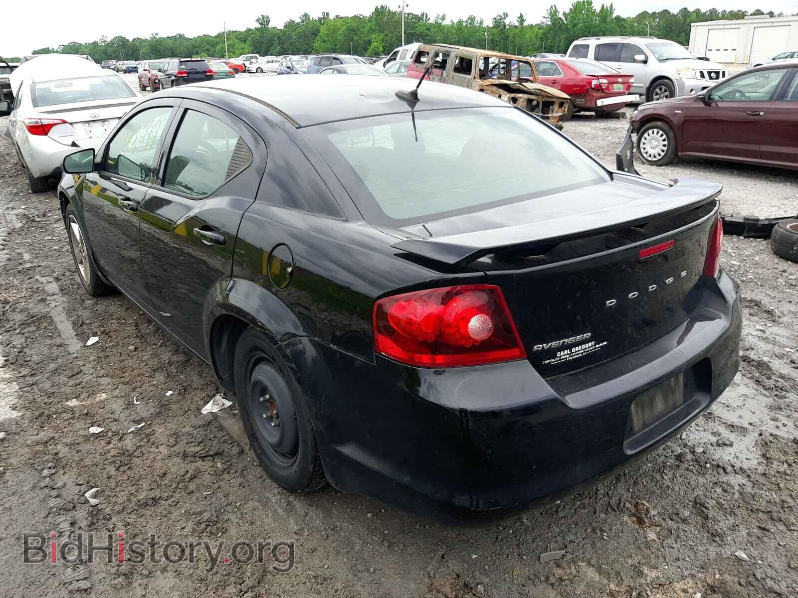 2014 DODGE AVENGER - VIN: 1C3CDZAB5EN228726 - Фото 3