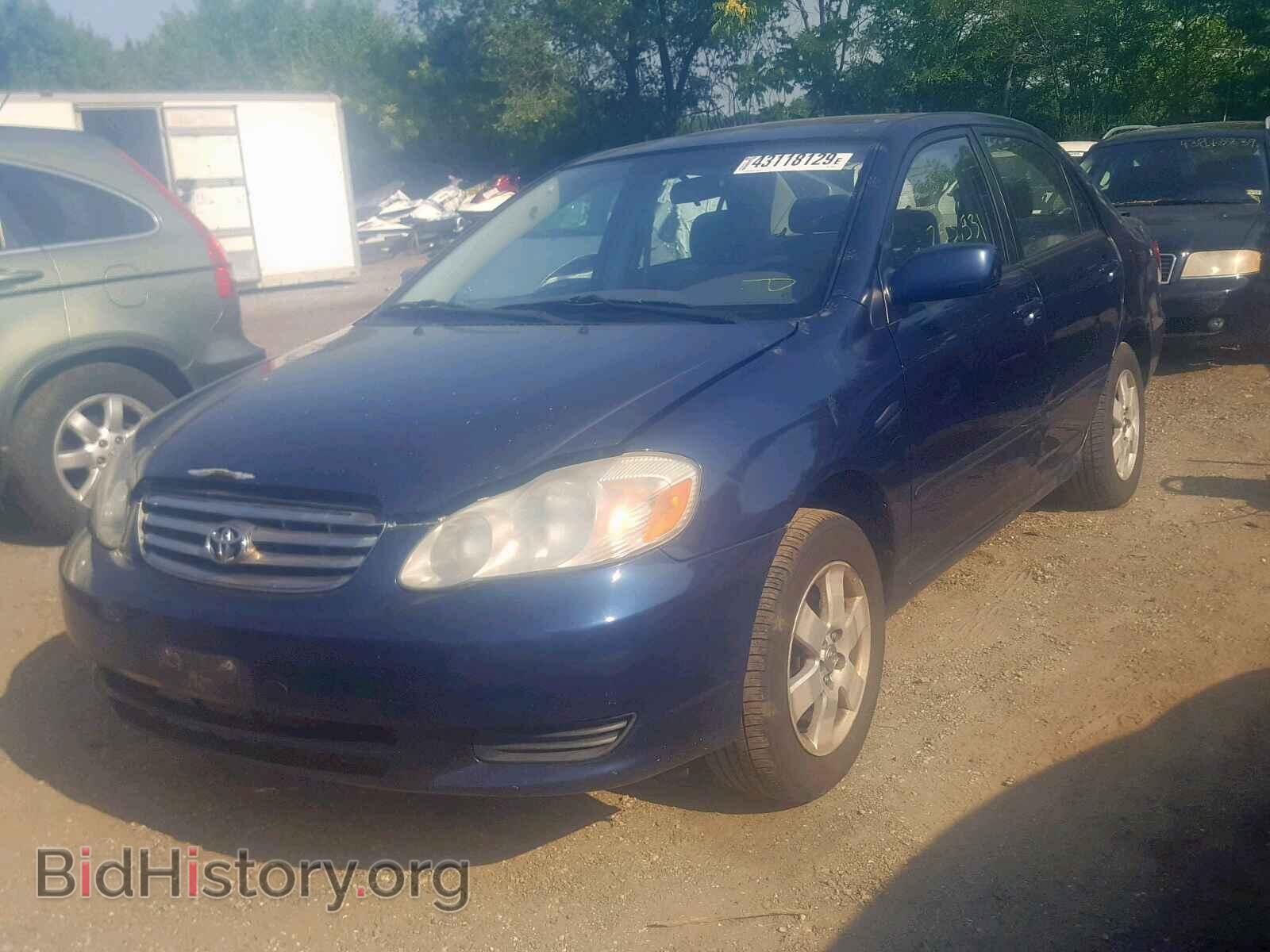 2003 TOYOTA COROLLA - VIN: 2T1BR32E03C151438 - Photo 2
