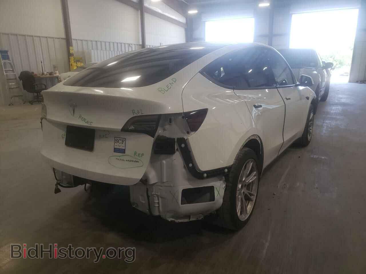 2020 TESLA MODEL Y - VIN: 5YJYGDEEXLF026508 - Фото 4