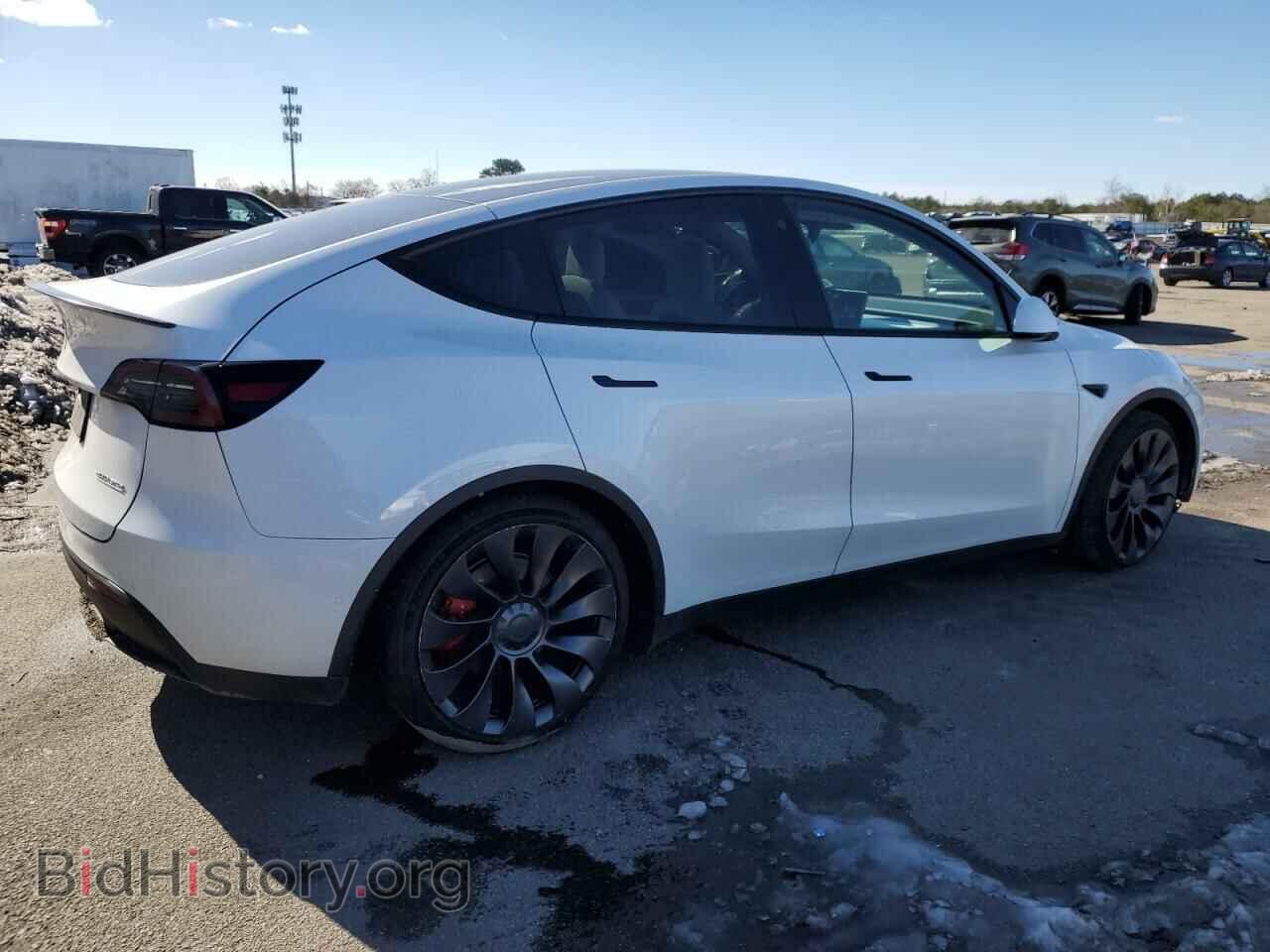 2022 TESLA MODEL Y - VIN: 7SAYGDEF7NF462974 - Фото 3