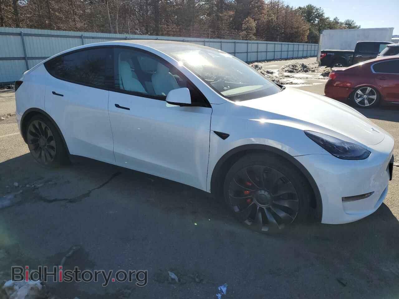 2022 TESLA MODEL Y - VIN: 7SAYGDEF7NF462974 - Фото 4