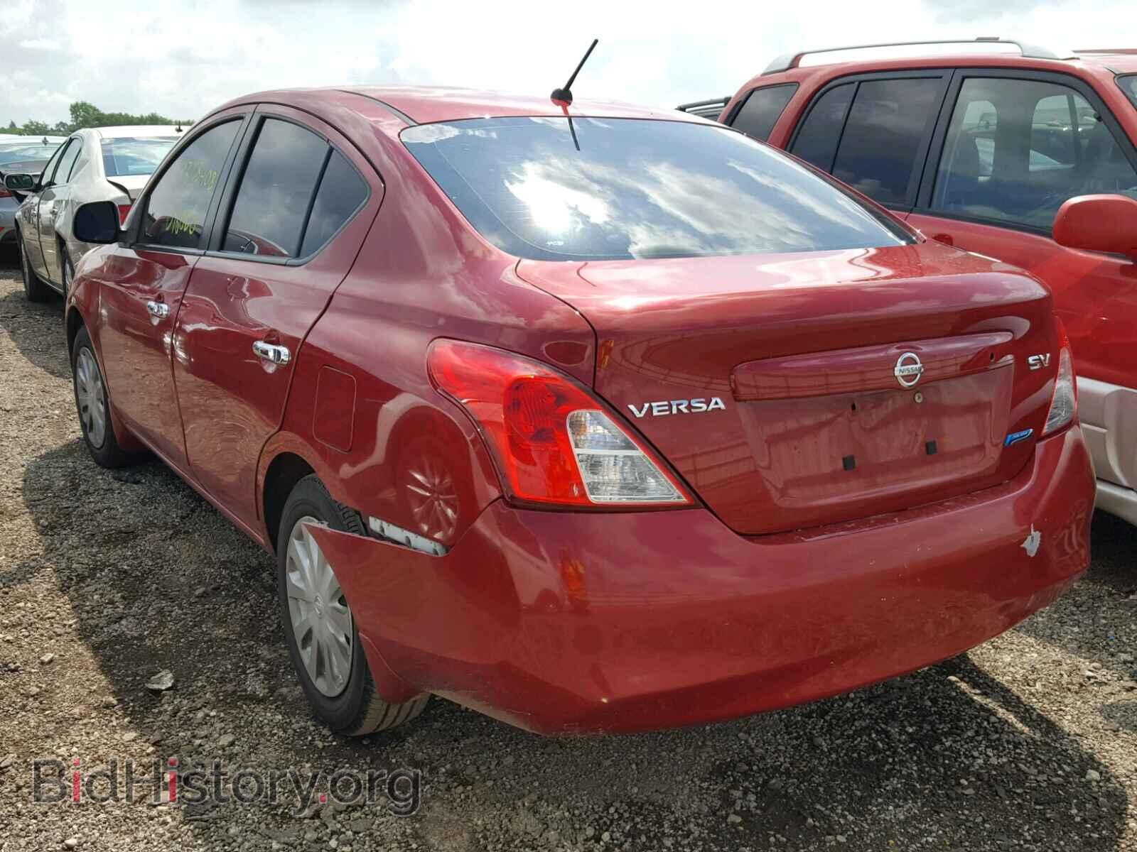 2012 NISSAN VERSA - VIN: 3N1CN7AP3CL836155 - Фото 3