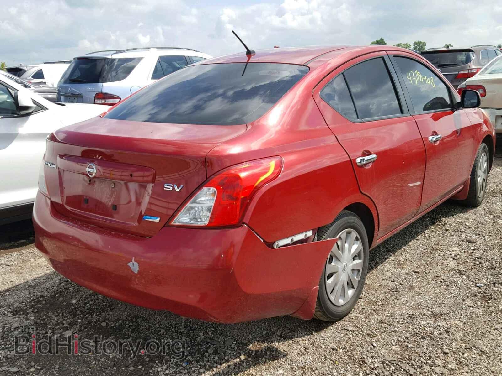 2012 NISSAN VERSA - VIN: 3N1CN7AP3CL836155 - Фото 4