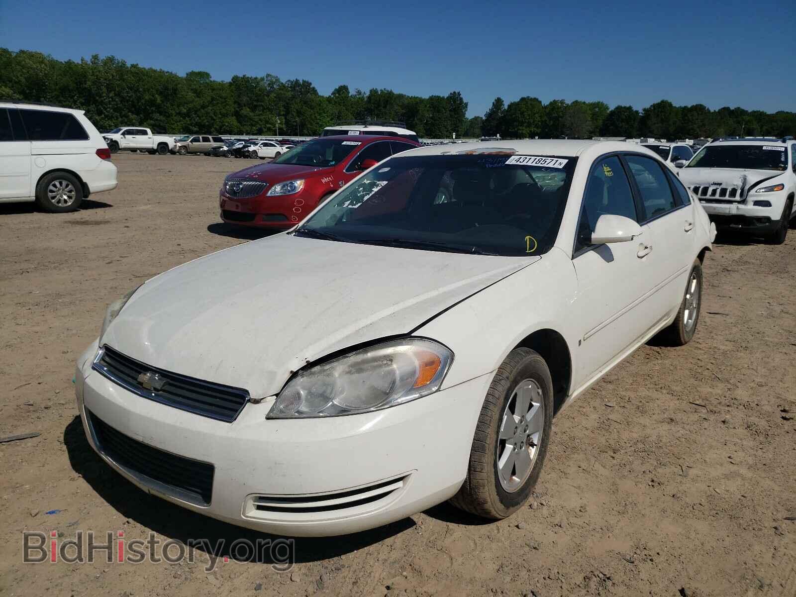 2006 CHEVROLET IMPALA - VIN: 2G1WT55K869414255 - Фото 2