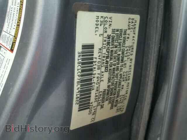 2011 NISSAN VERSA - VIN: 3N1BC1CP7BL491822 - Фото 10