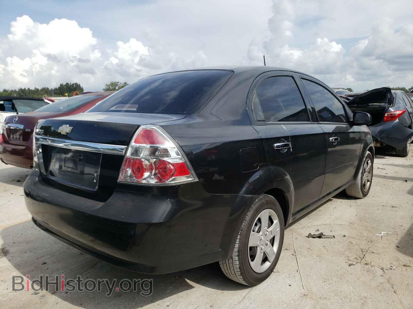 2009 CHEVROLET AVEO - VIN: KL1TG56E99B401922 - Фото 4