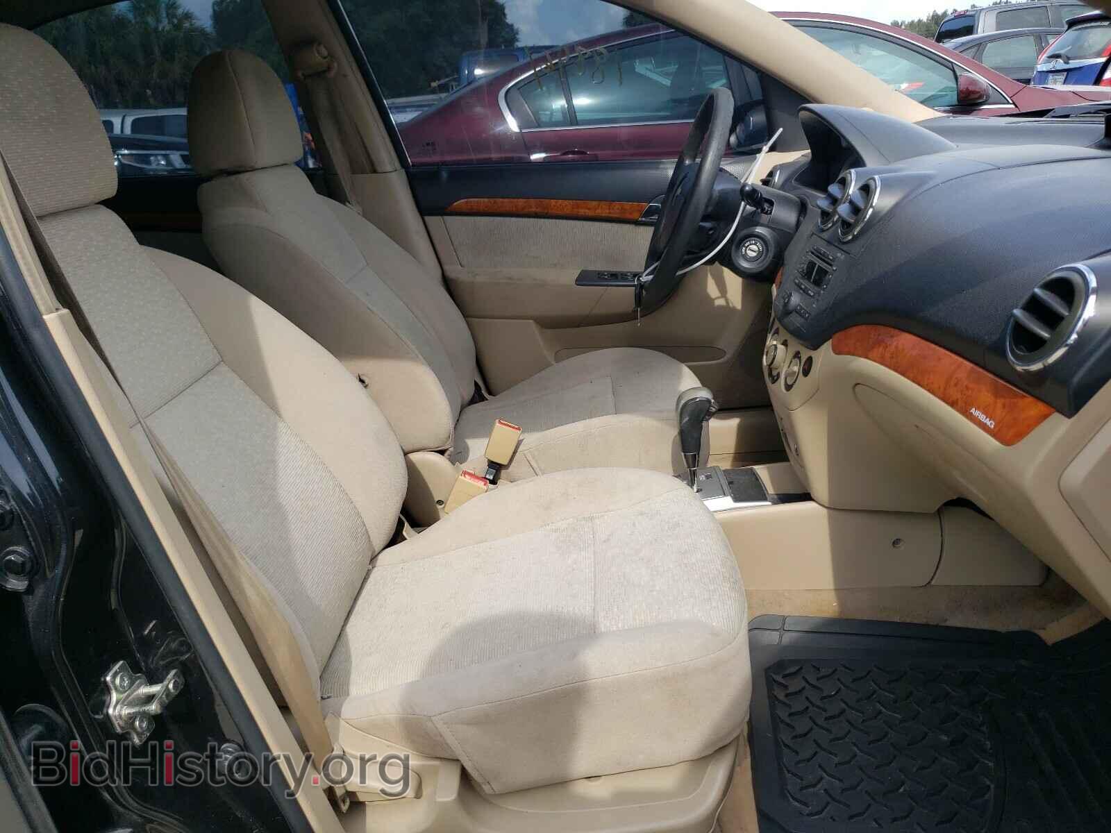 2009 CHEVROLET AVEO - VIN: KL1TG56E99B401922 - Фото 5