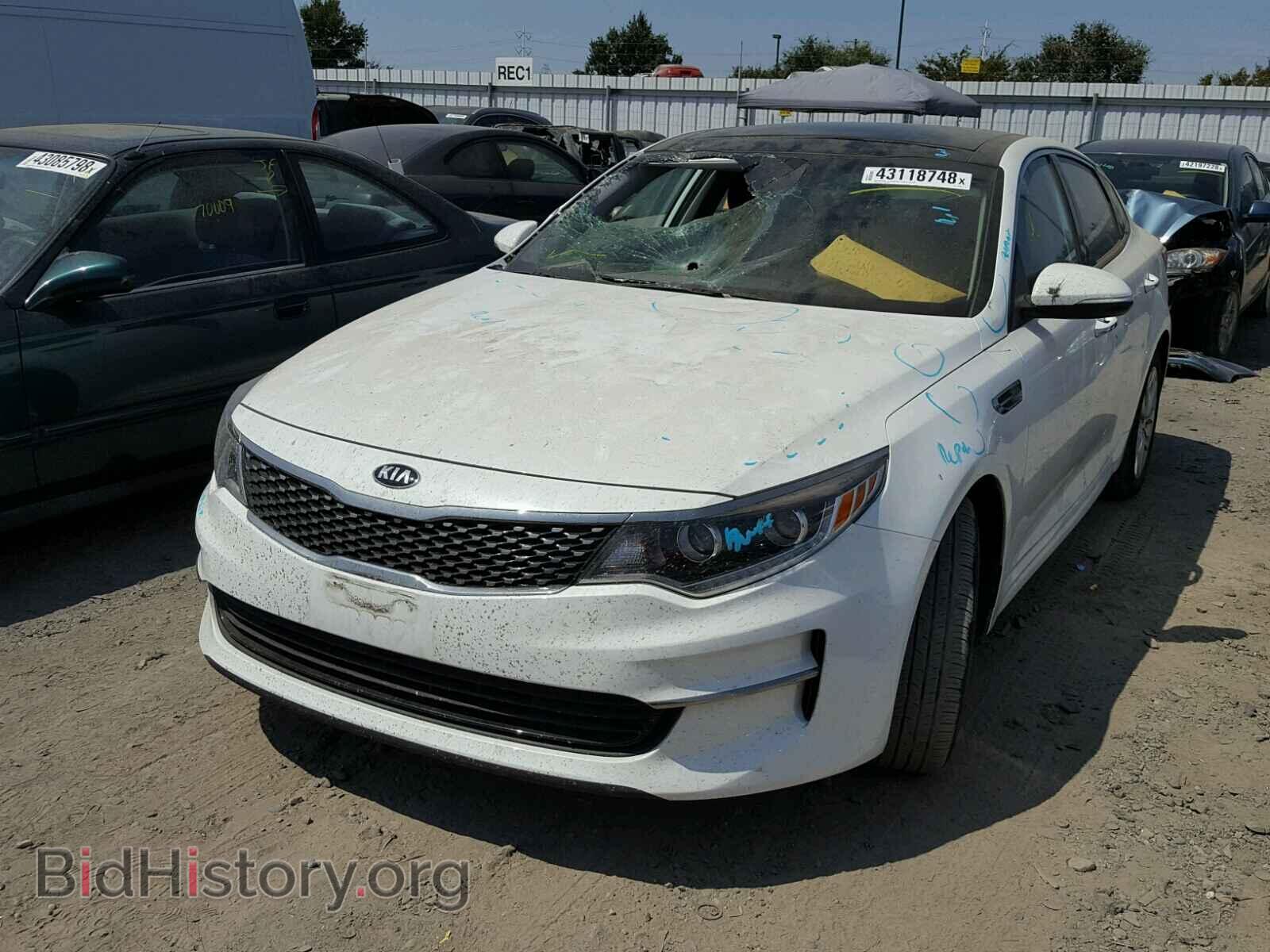 2016 KIA OPTIMA - VIN: 5XXGU4L34GG094019 - Фото 2