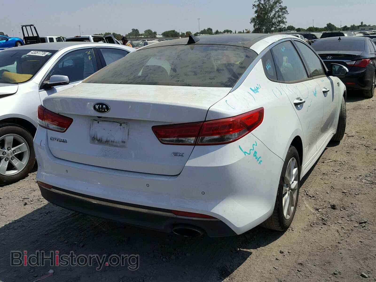 2016 KIA OPTIMA - VIN: 5XXGU4L34GG094019 - Фото 4