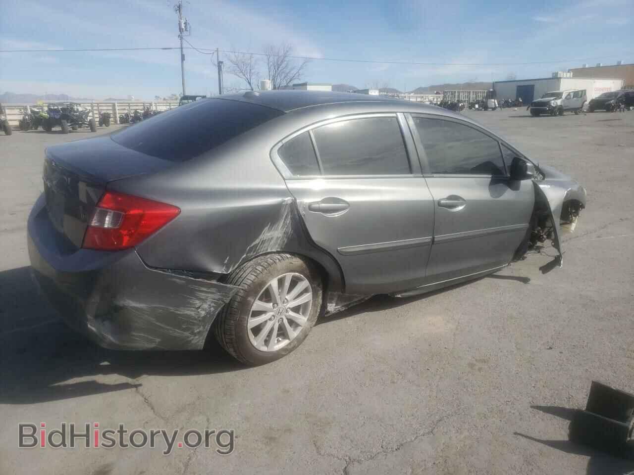 2012 HONDA CIVIC - VIN: 2HGFB2F95CH523747 - Фото 3