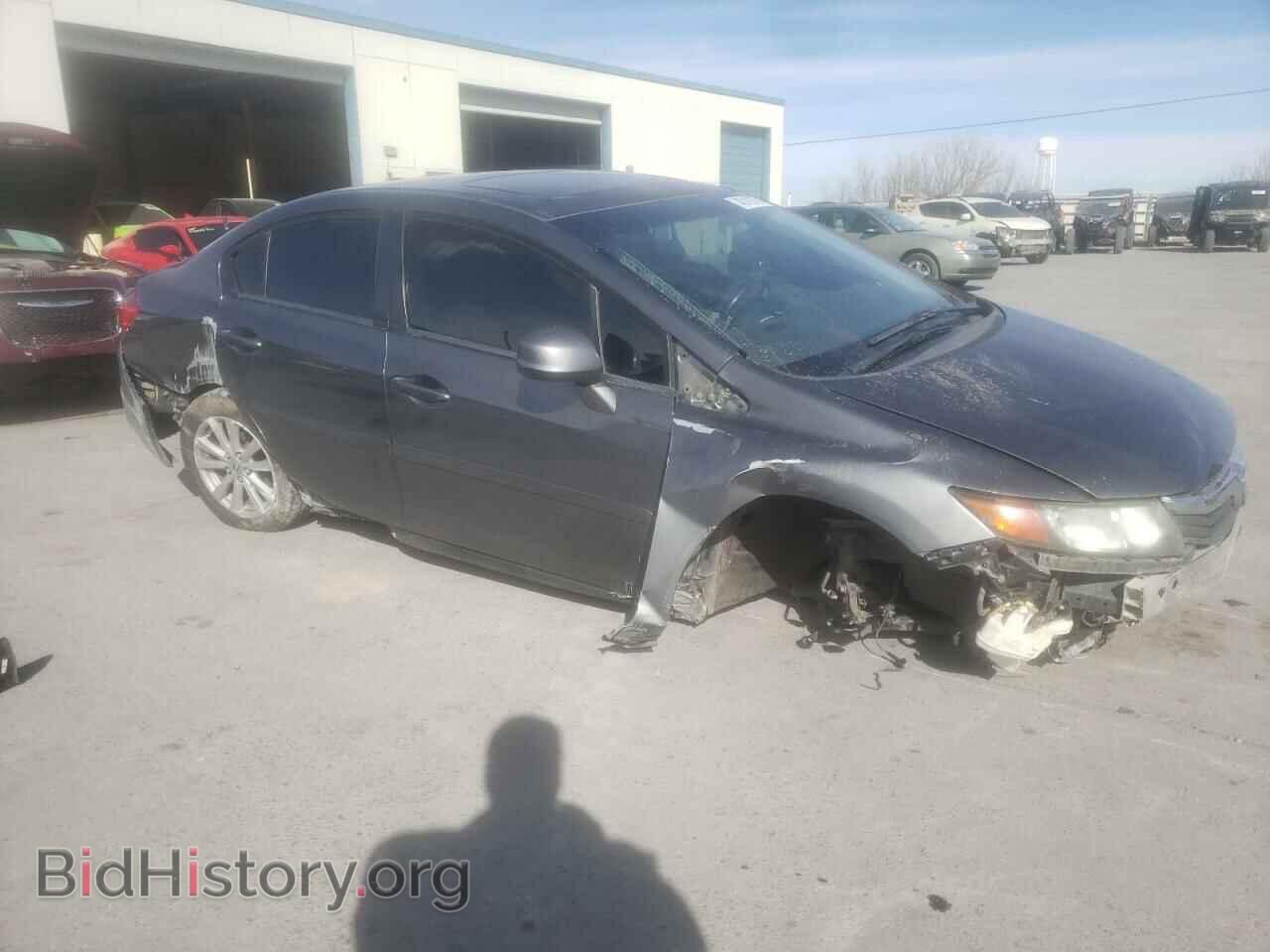 2012 HONDA CIVIC - VIN: 2HGFB2F95CH523747 - Фото 4