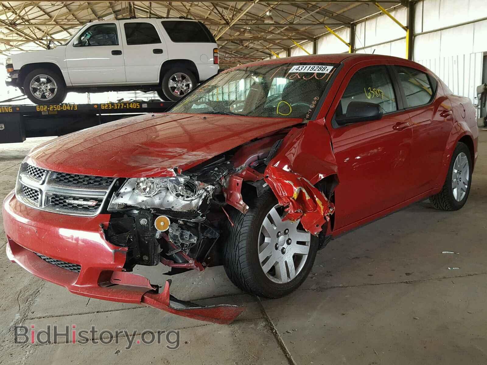 2013 DODGE AVENGER - VIN: 1C3CDZAB0DN753157 - Фото 2