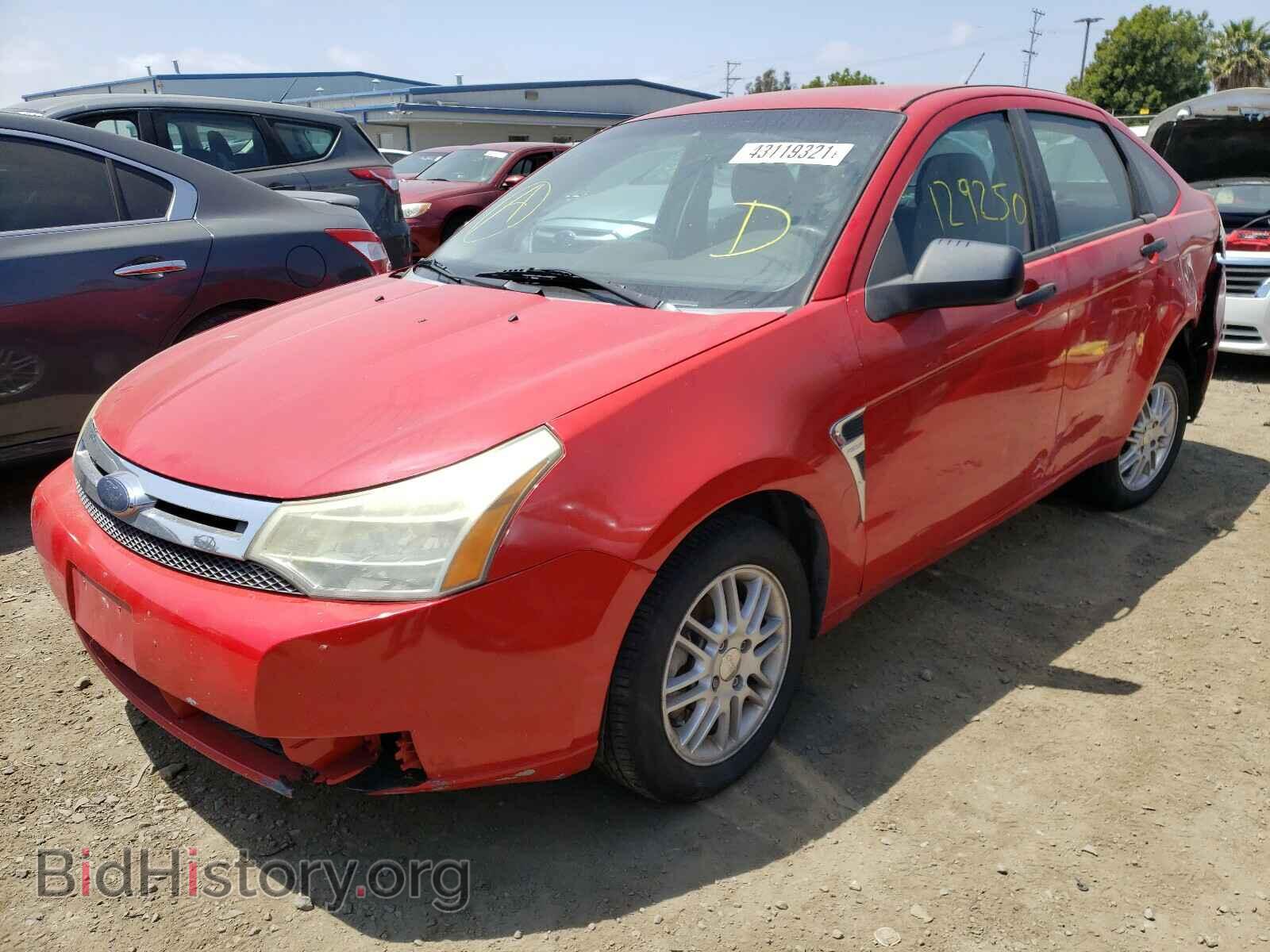 2008 FORD FOCUS - VIN: 1FAHP35N48W125361 - Фото 2