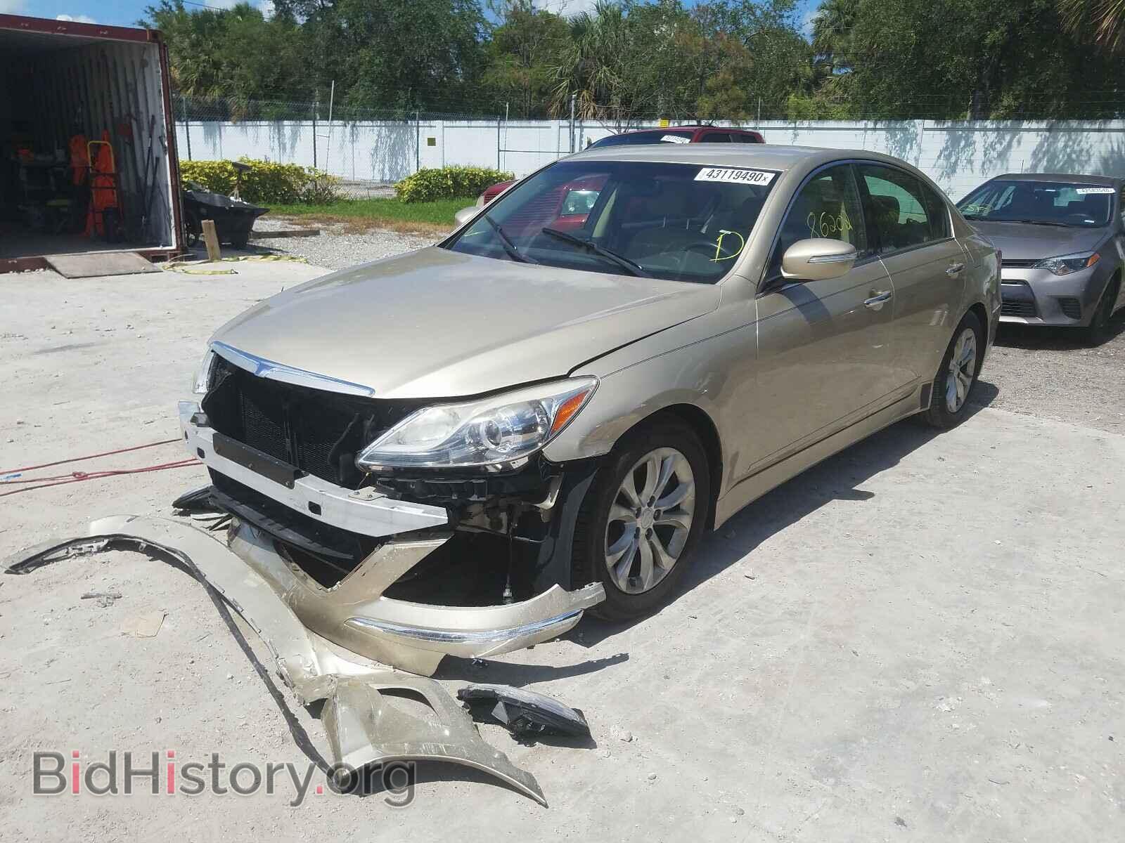 2012 HYUNDAI GENESIS - VIN: KMHGC4DD0CU198789 - Фото 2