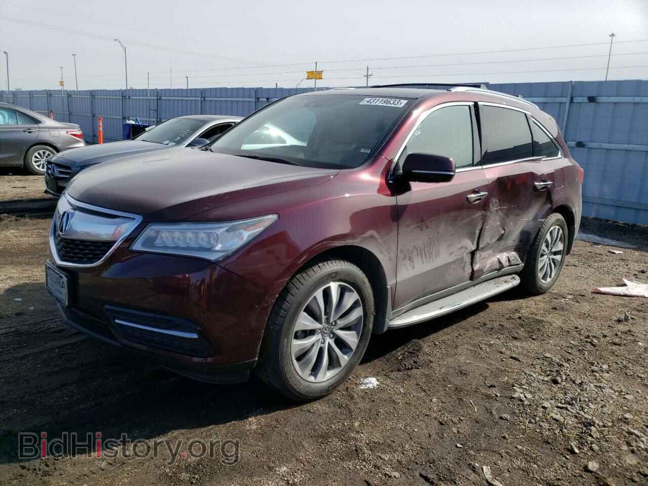 Photo 5FRYD4H4XEB030068 - ACURA MDX 2014