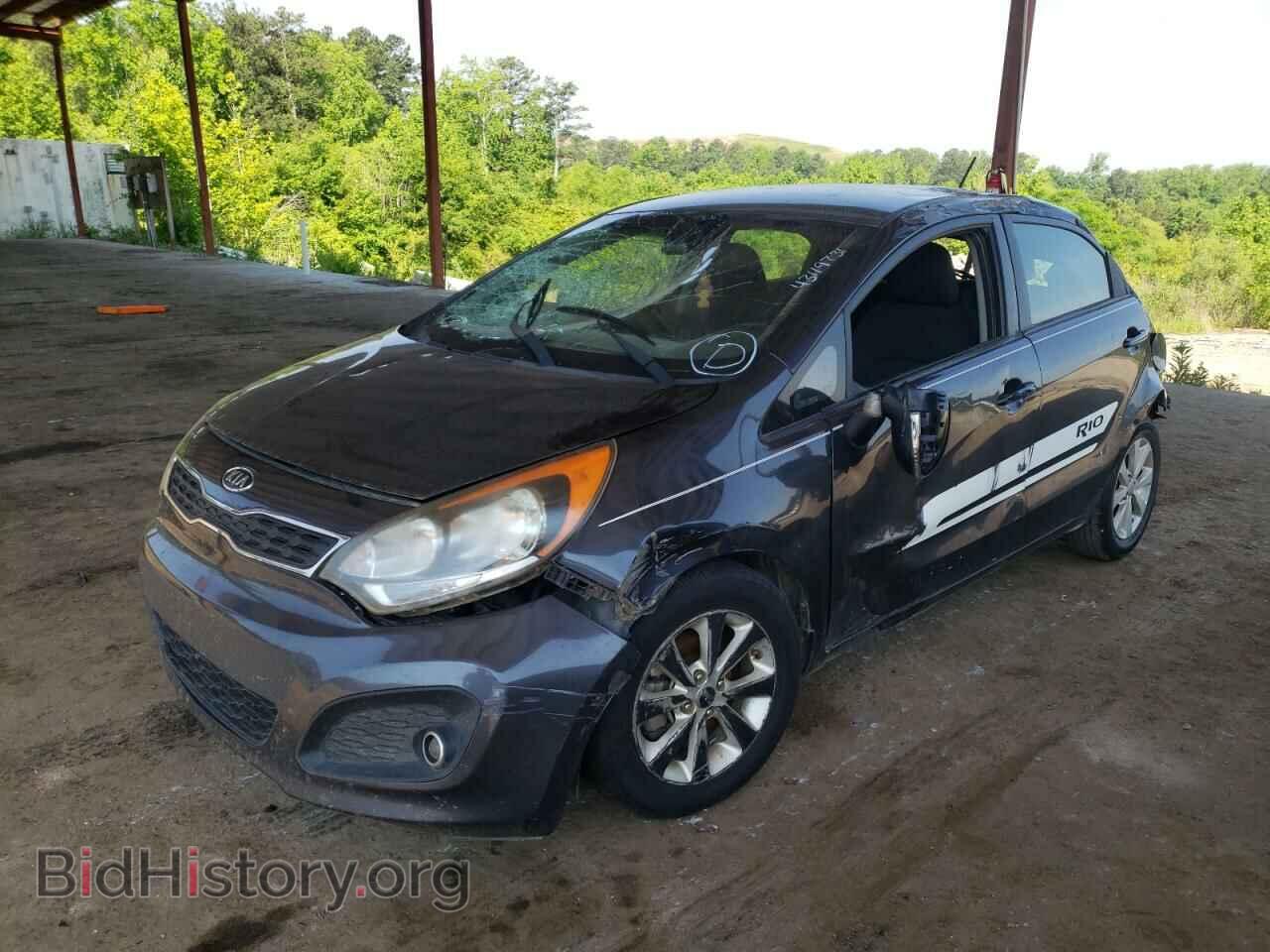 2012 KIA RIO - VIN: KNADN5A34C6092964 - Фото 2