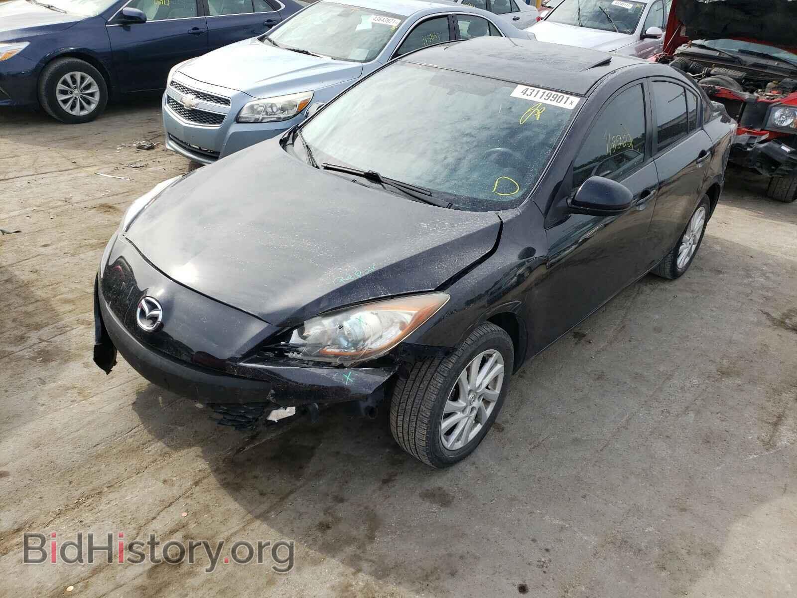 2012 MAZDA 3 - VIN: JM1BL1W7XC1551822 - Фото 2