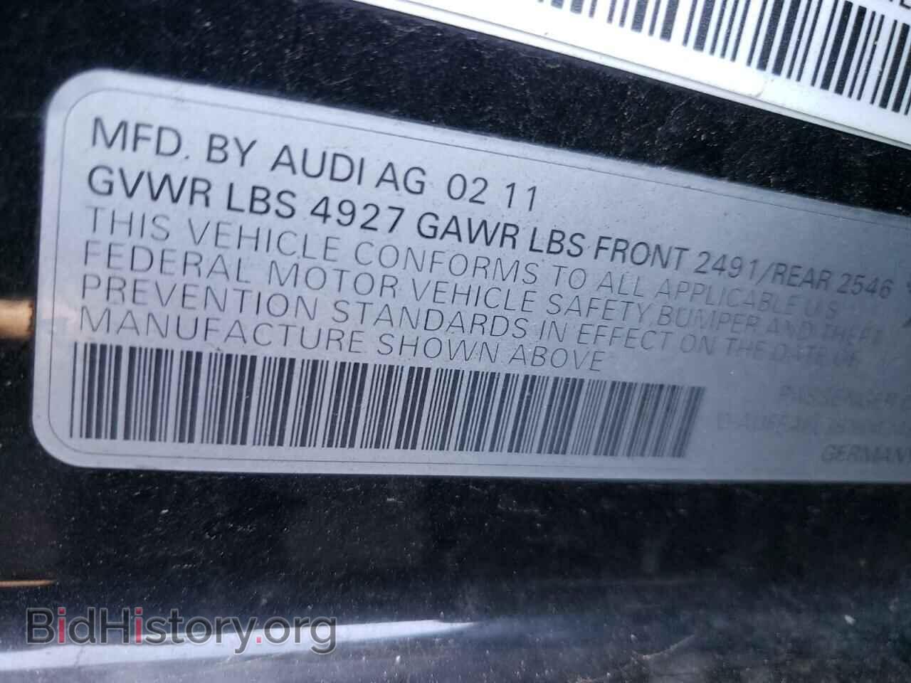 2011 AUDI A4 - VIN: WAUFFAFL3BN043489 - Фото 10