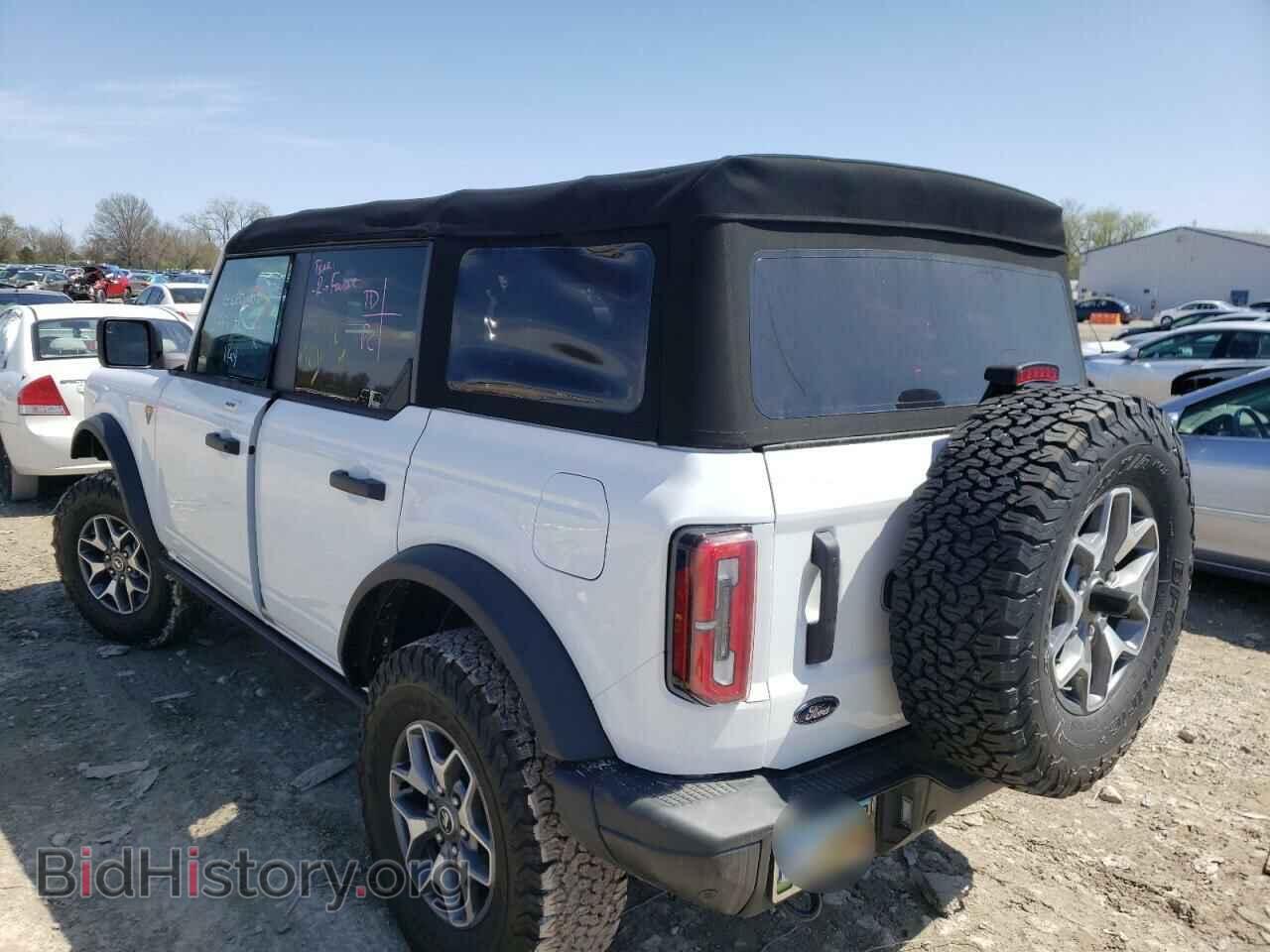 2022 FORD BRONCO BAS - VIN: 1FMEE5DH6NLA85447 - Photo 3