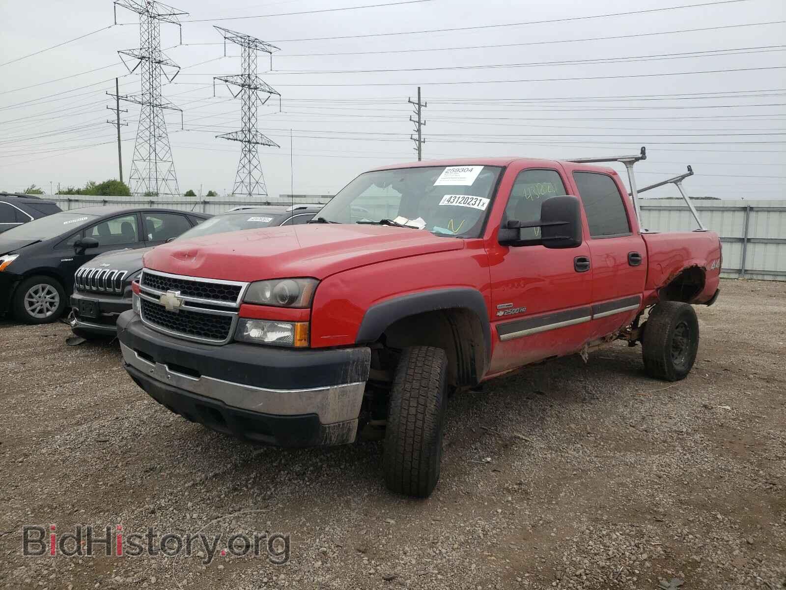 2006 CHEVROLET SILVERADO - VIN: 1GCHK23D26F239191 - Фото 2