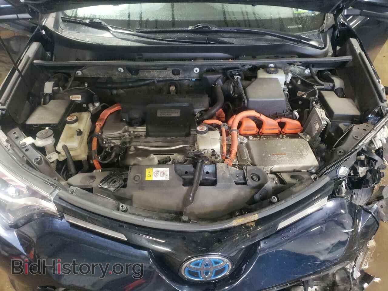 Report JTMDJREV1HD105464 TOYOTA RAV4 2017 BLACK HYBRID ENGINE - price ...