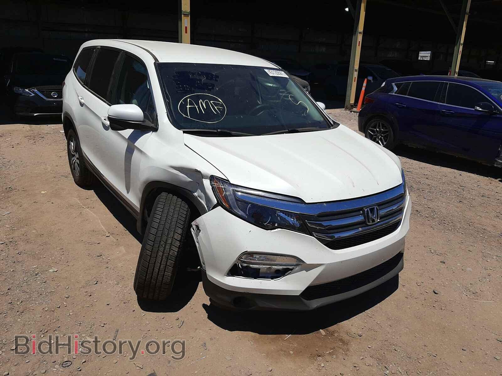 Photo 5FNYF5H38HB015954 - HONDA PILOT 2017