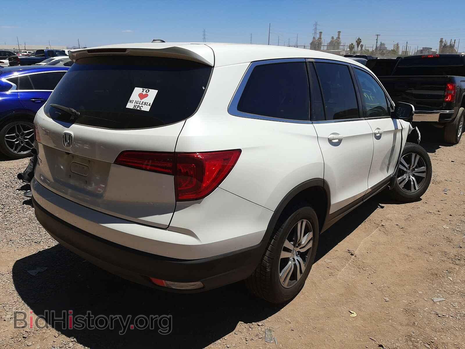 2017 HONDA PILOT - VIN: 5FNYF5H38HB015954 - Фото 4