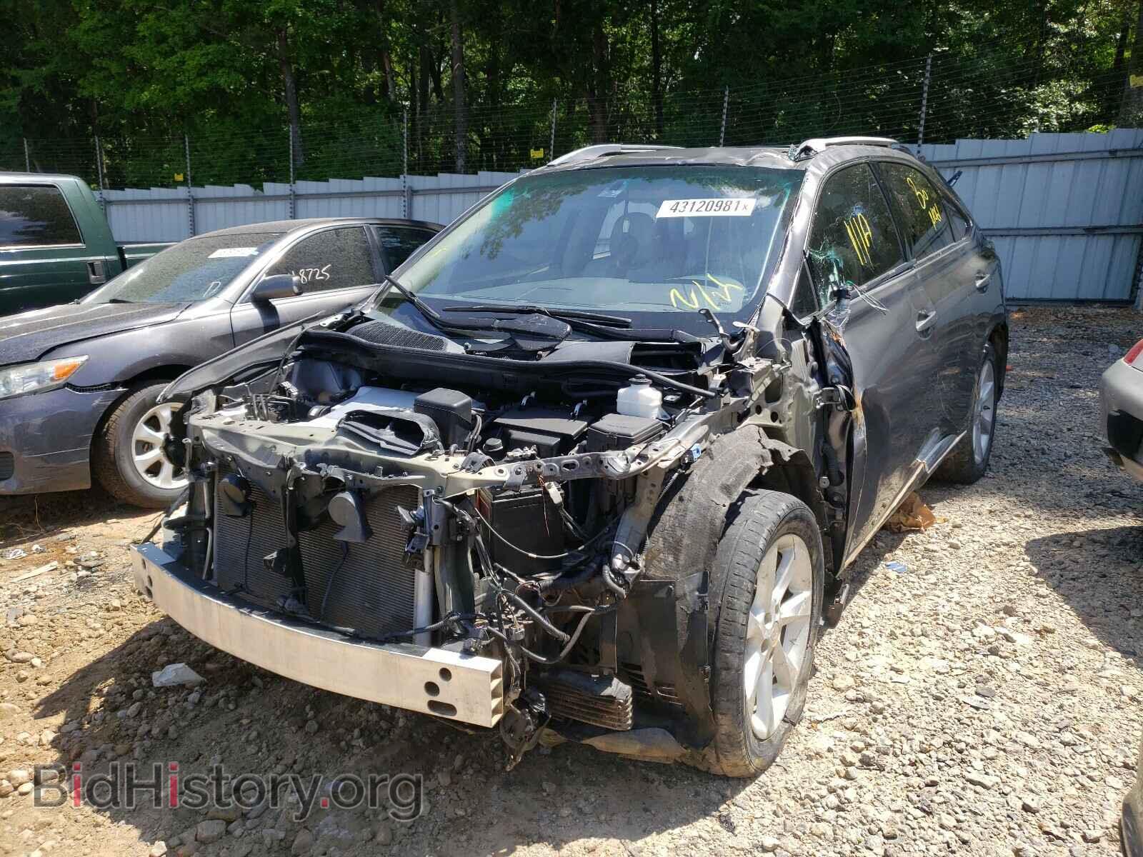 2012 LEXUS RX350 - VIN: 2T2ZK1BA4CC082687 - Фото 2