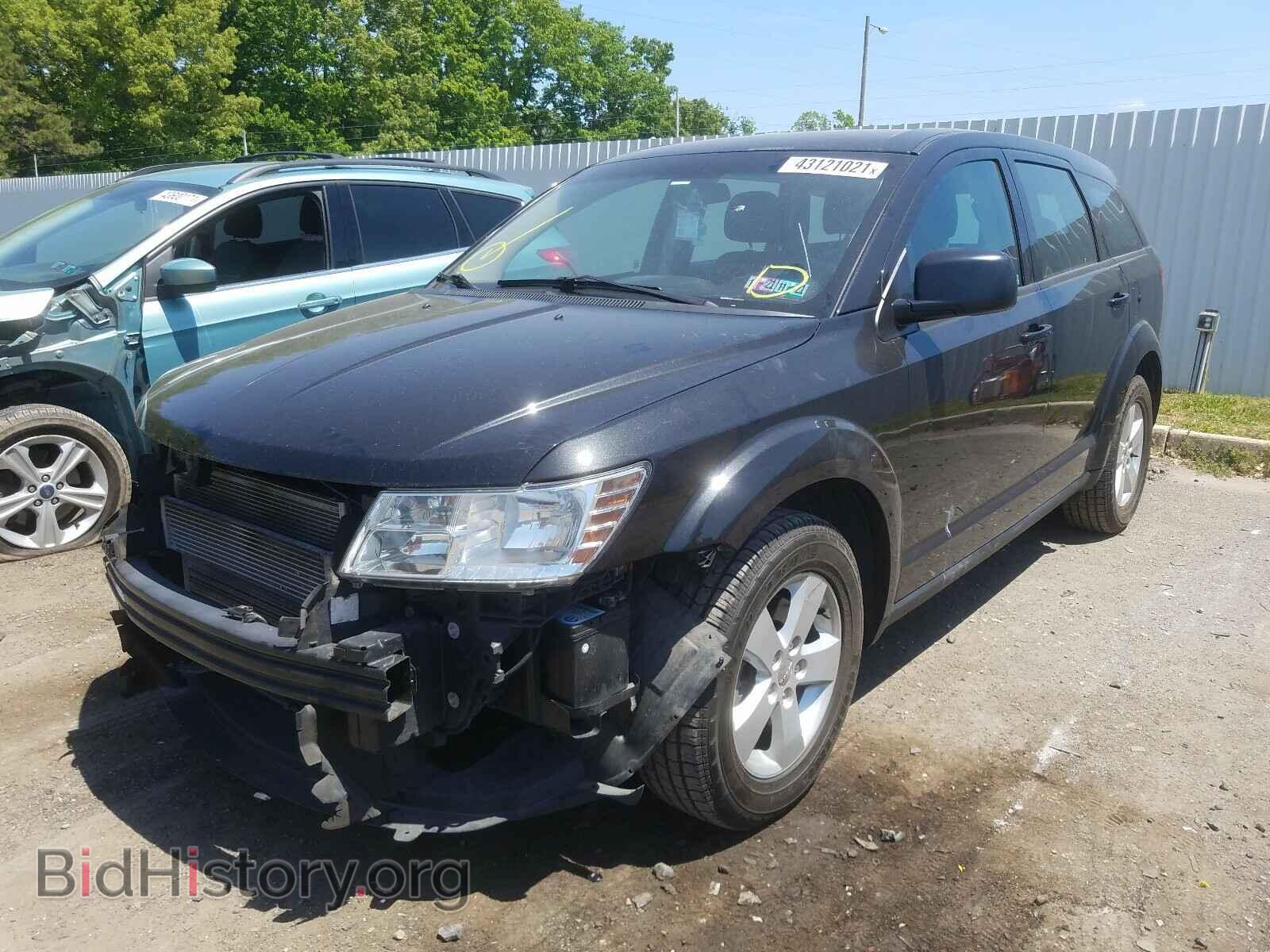 2013 DODGE JOURNEY - VIN: 3C4PDCAB7DT509239 - Фото 2