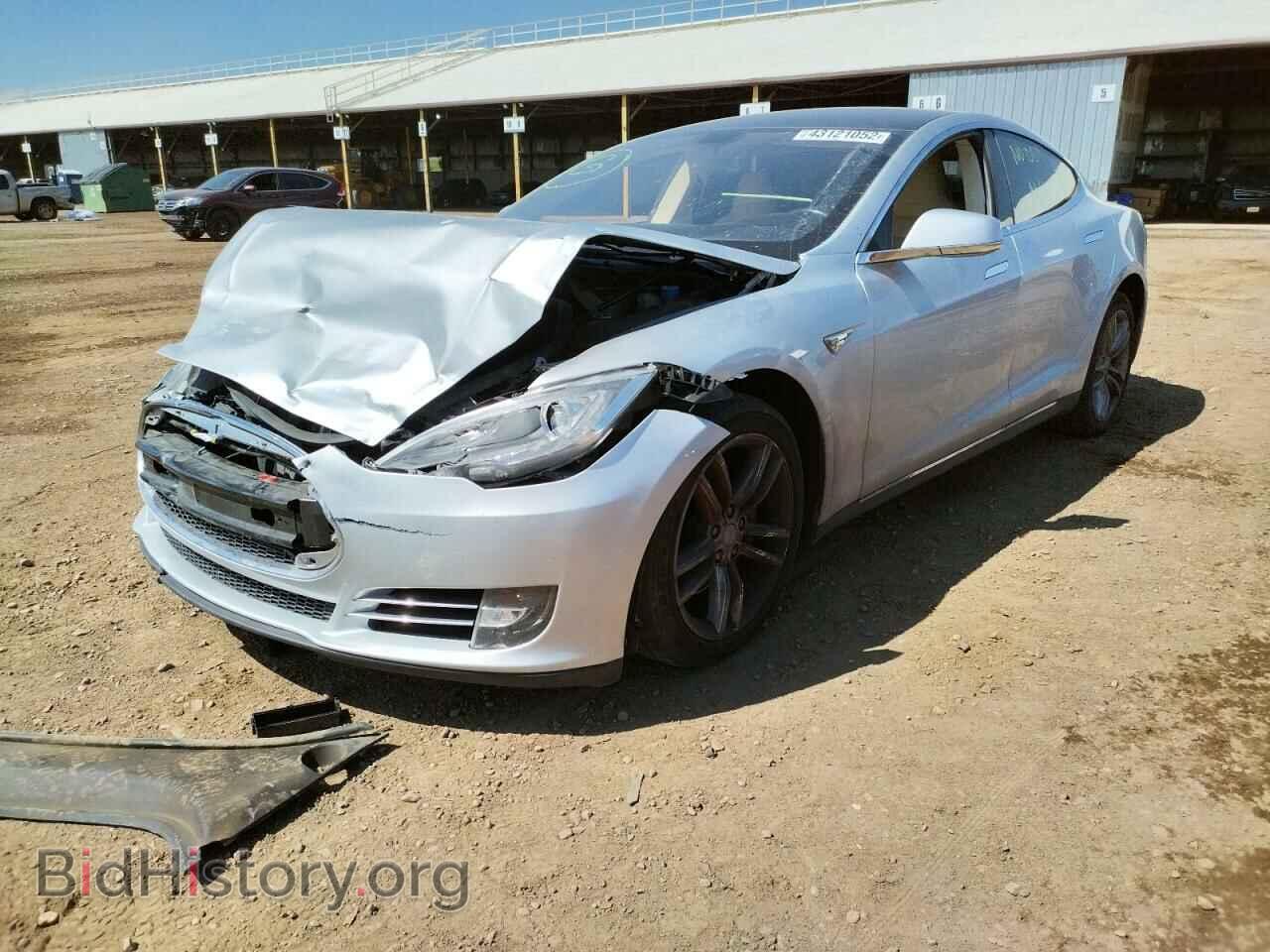 2013 TESLA MODEL S - VIN: 5YJSA1AG3DFP12940 - Фото 2