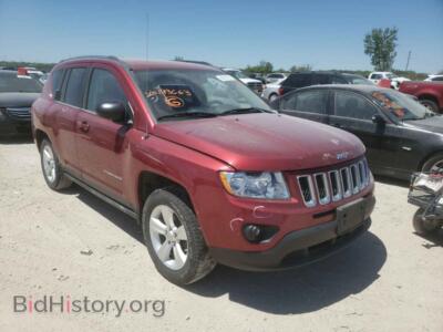 2011 Jeep COMPASS Compass SP, red — VIN 1J4NF1FB0BD193663, Copart