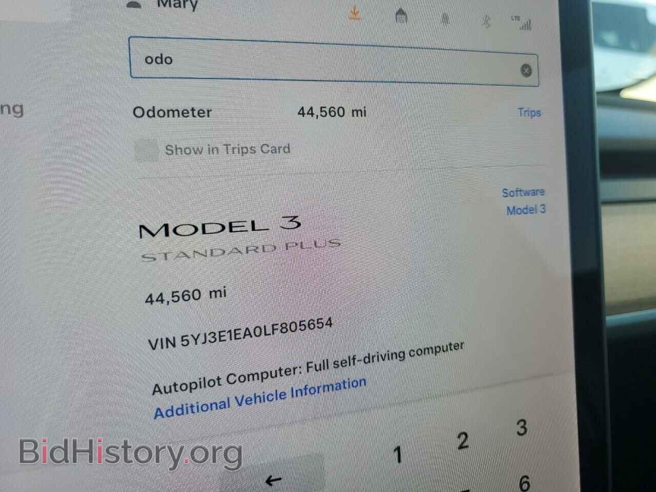 2020 TESLA MODEL 3 - VIN: 5YJ3E1EA0LF805654 - Фото 9