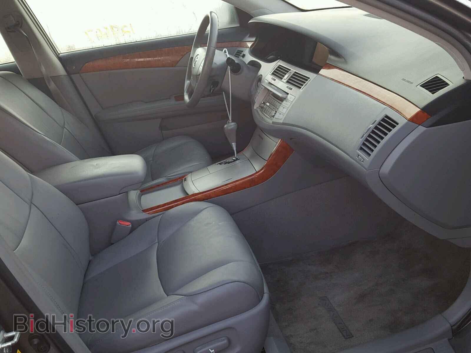 2007 TOYOTA AVALON - VIN: 4T1BK36B97U218725 - Фото 5