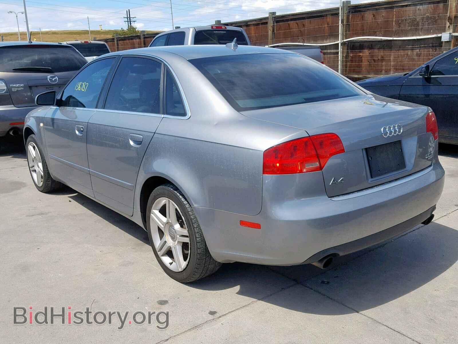 2007 AUDI A4 - VIN: WAUDF78E97A245339 - Фото 3