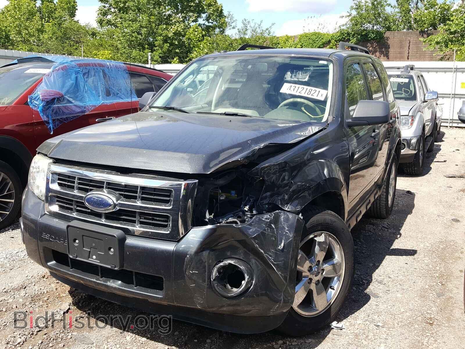 2009 FORD ESCAPE - VIN: 1FMCU03G29KA81221 - Фото 2