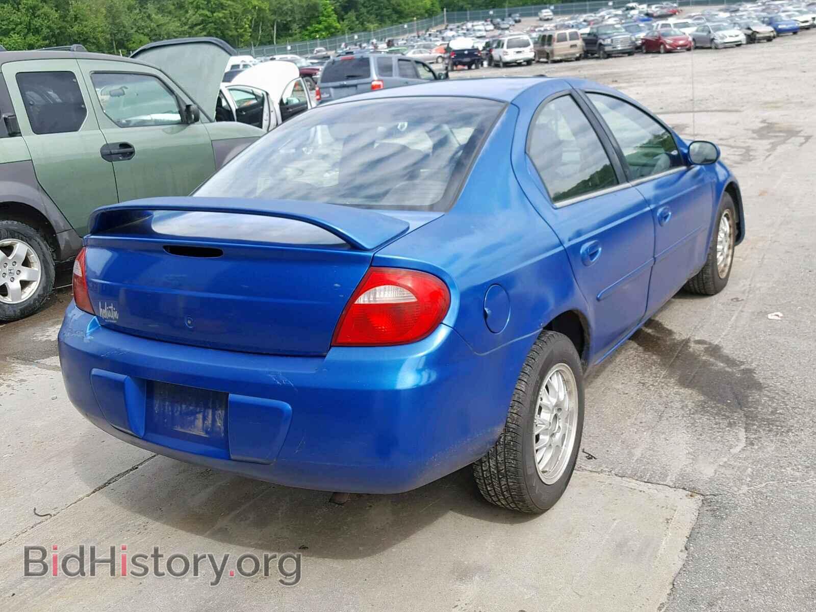 2004 DODGE NEON - VIN: 1B3ES56C74D640933 - Фото 4