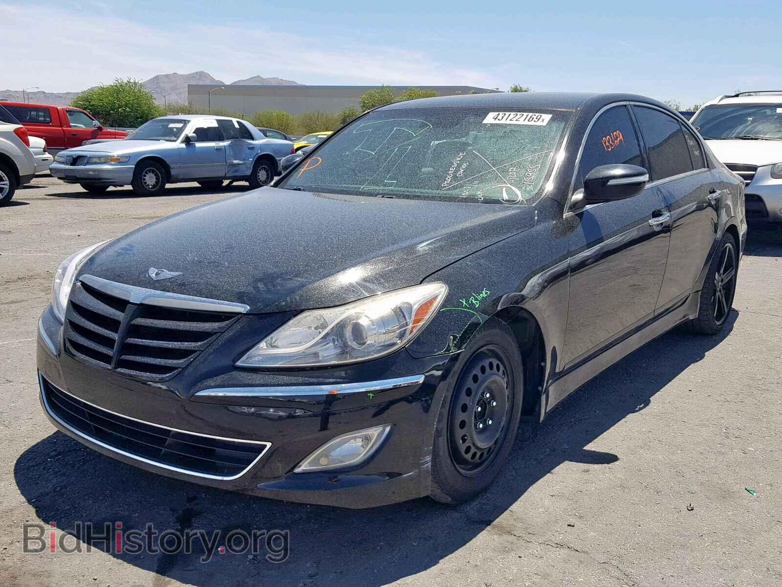 2013 HYUNDAI GENESIS - VIN: KMHGC4DD5DU233425 - Фото 2
