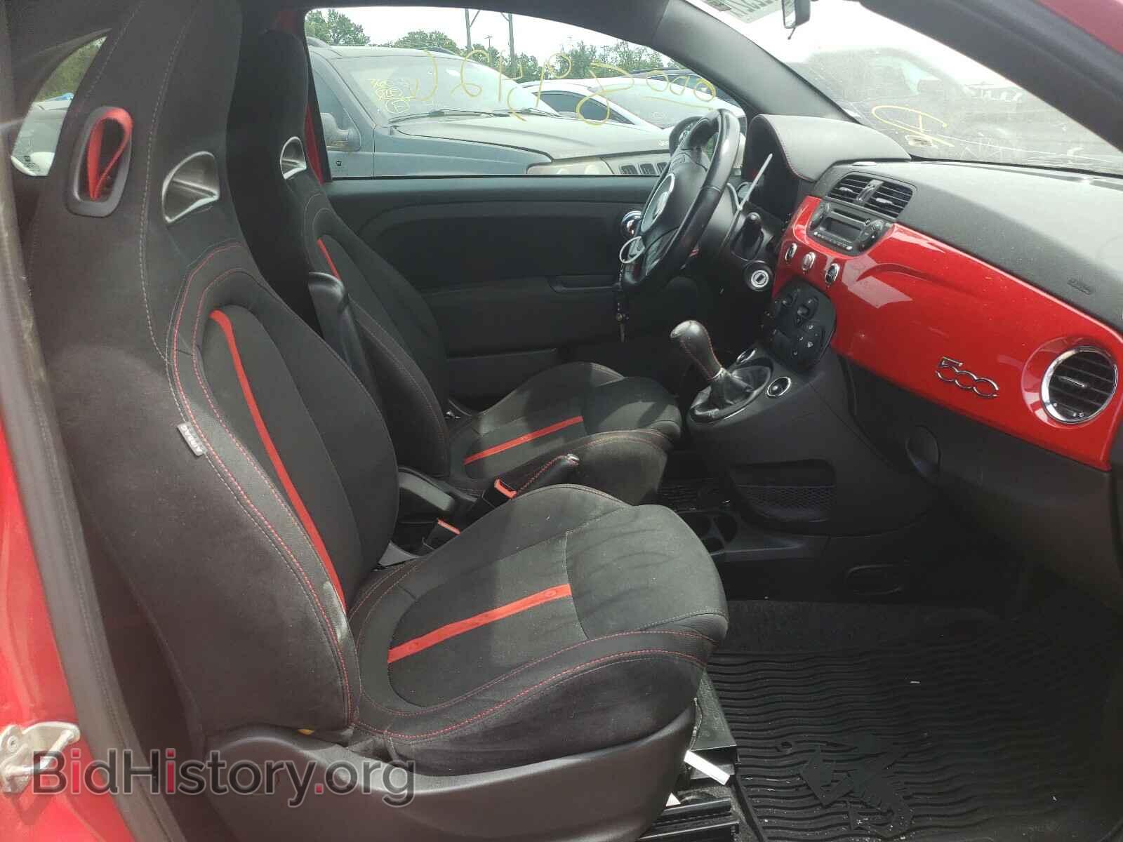 2012 FIAT 500 - VIN: 3C3CFFFH6CT185923 - Фото 5