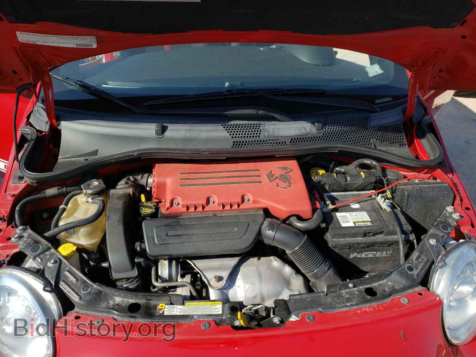 2012 FIAT 500 - VIN: 3C3CFFFH6CT185923 - Фото 7