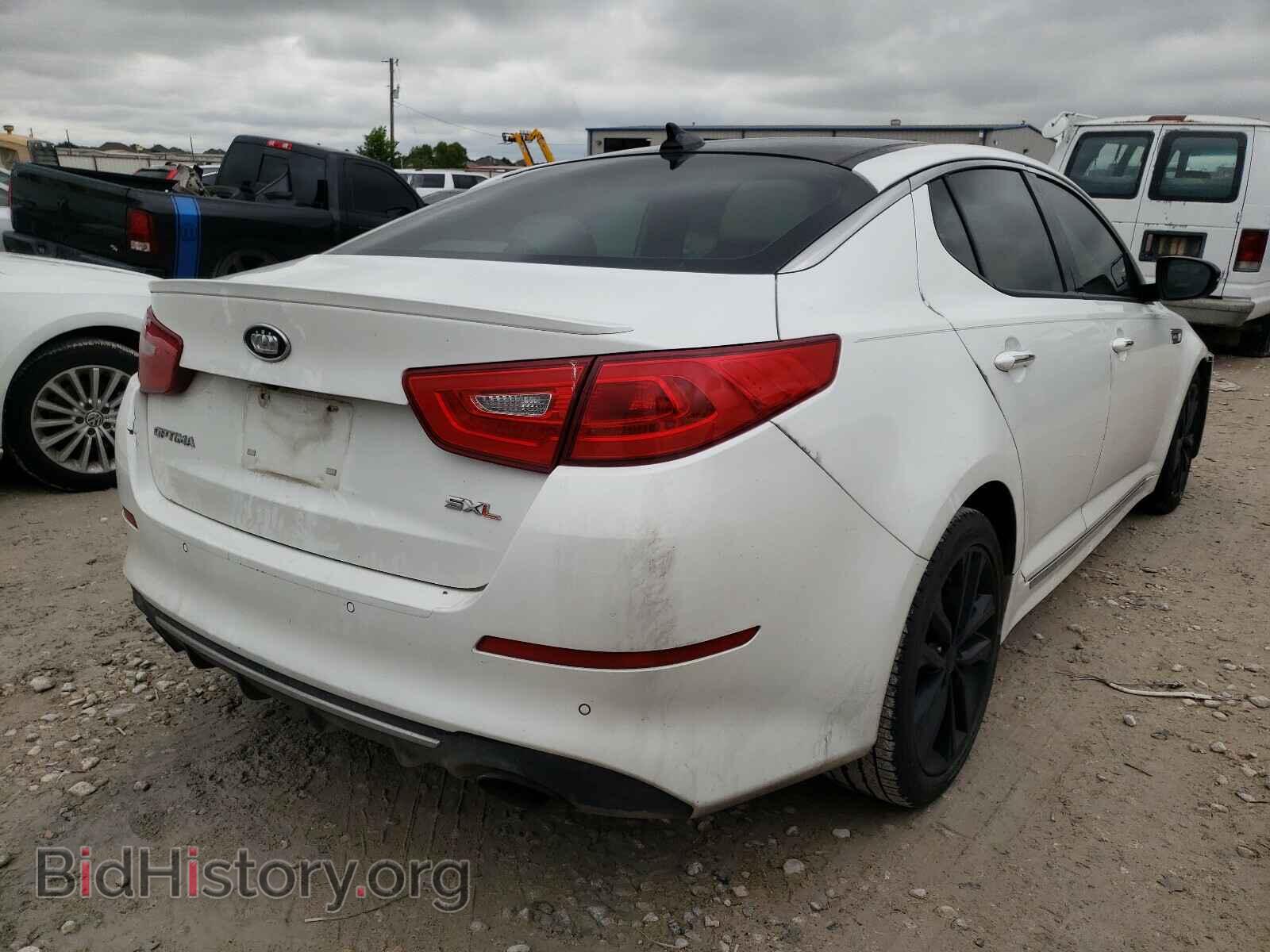 2015 KIA OPTIMA - VIN: 5XXGR4A67FG478311 - Photo 4