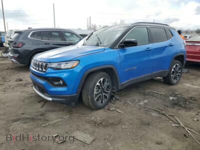 2023 Jeep COMPASS Limited, синий — VIN 3C4NJDCN5PT524808, Copart