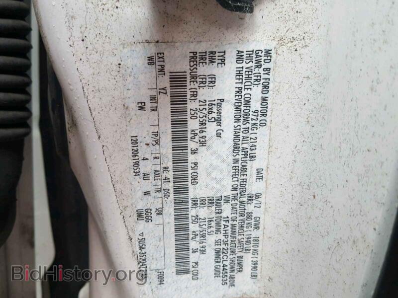 2012 Ford FOCUS (VIN 1FAHP3F22CL445535) — photo 10 of 10