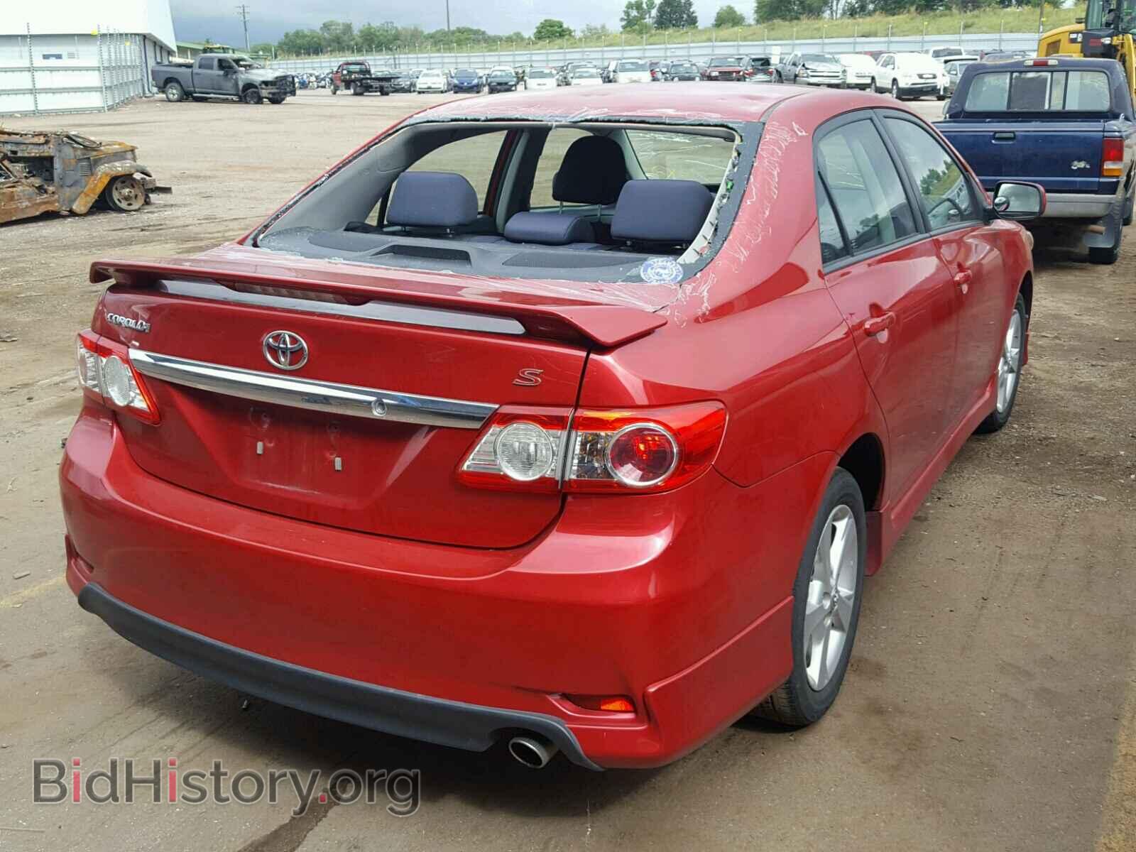 2012 TOYOTA COROLLA BA - VIN: 2T1BU4EEXCC866114 - Фото 4