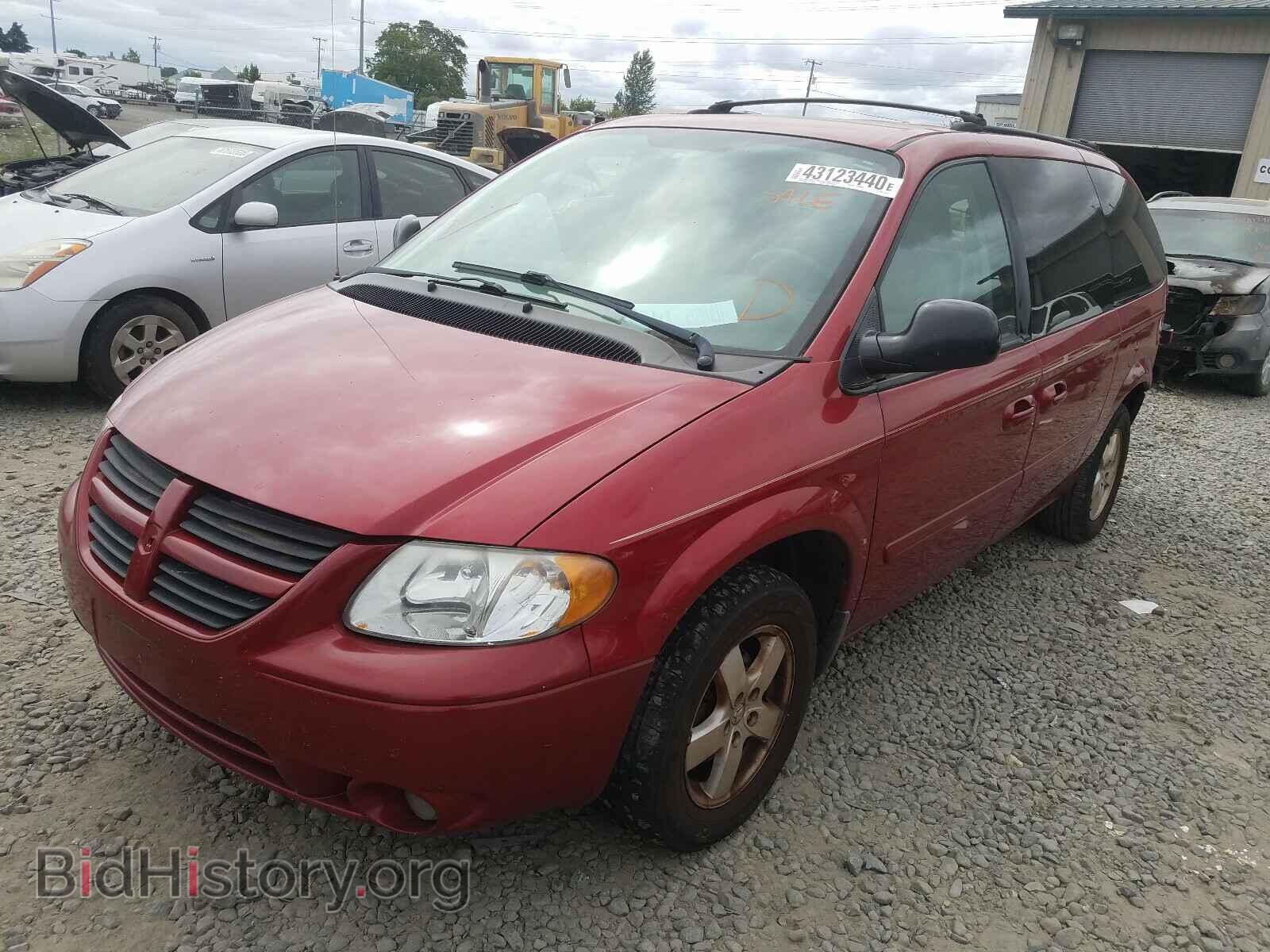 2007 DODGE CARAVAN - VIN: 2D4GP44L77R111959 - Фото 2