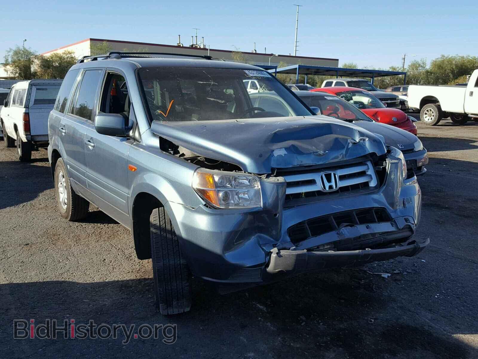 Photo 5FNYF18228B027923 - HONDA PILOT 2008