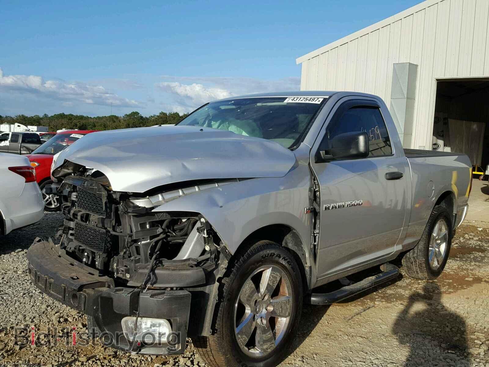 2012 DODGE RAM 1500 - VIN: 3C6JD6AT3CG237271 - Фото 2