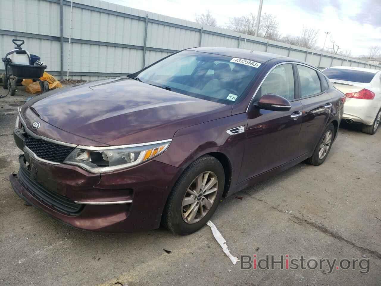 Photo 5XXGT4L33GG107300 - KIA OPTIMA 2016