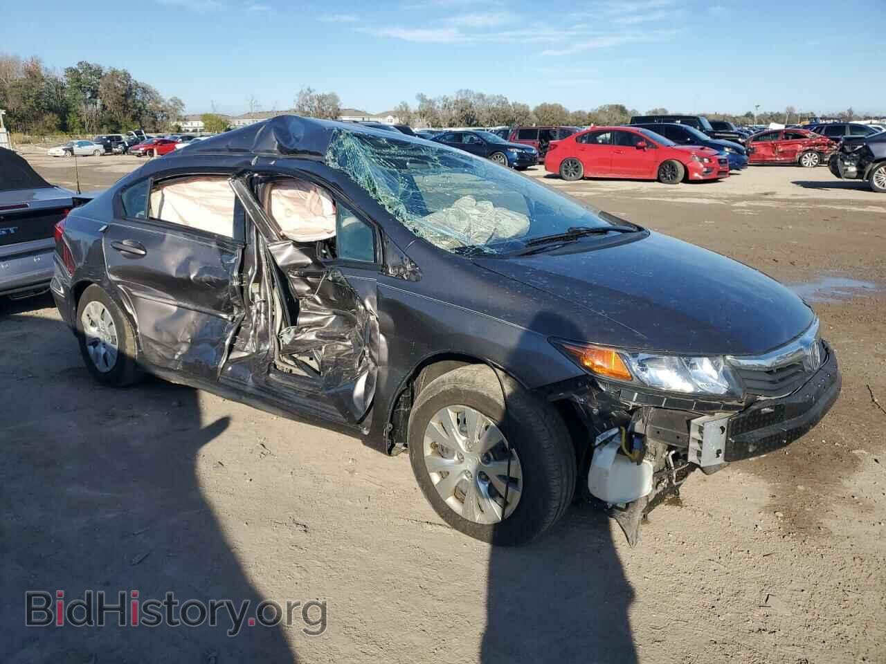 2012 HONDA CIVIC - VIN: JHMFB2F53CS003291 - Фото 4