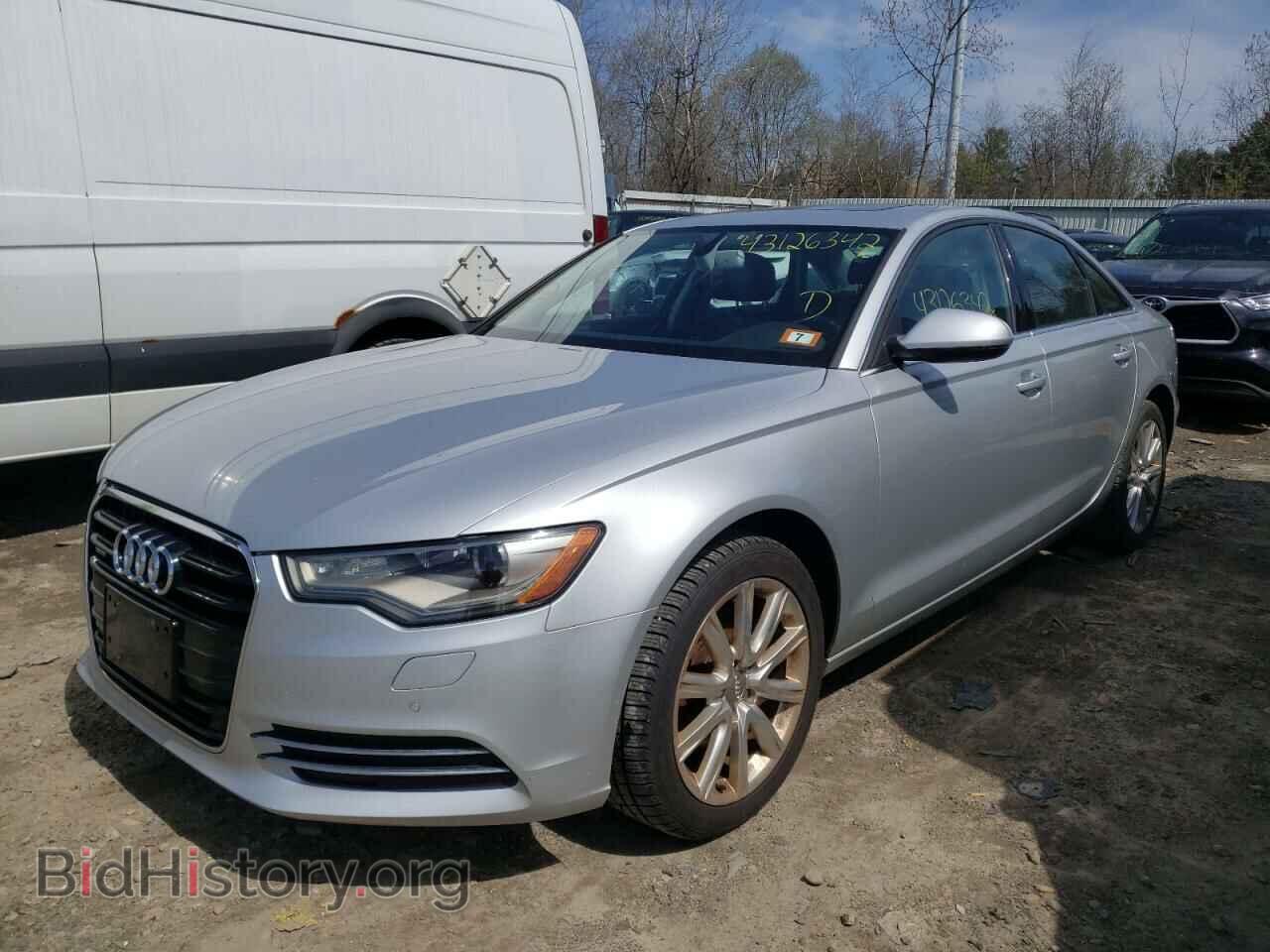 2013 AUDI A6 - VIN: WAUGFAFC1DN057138 - Фото 2